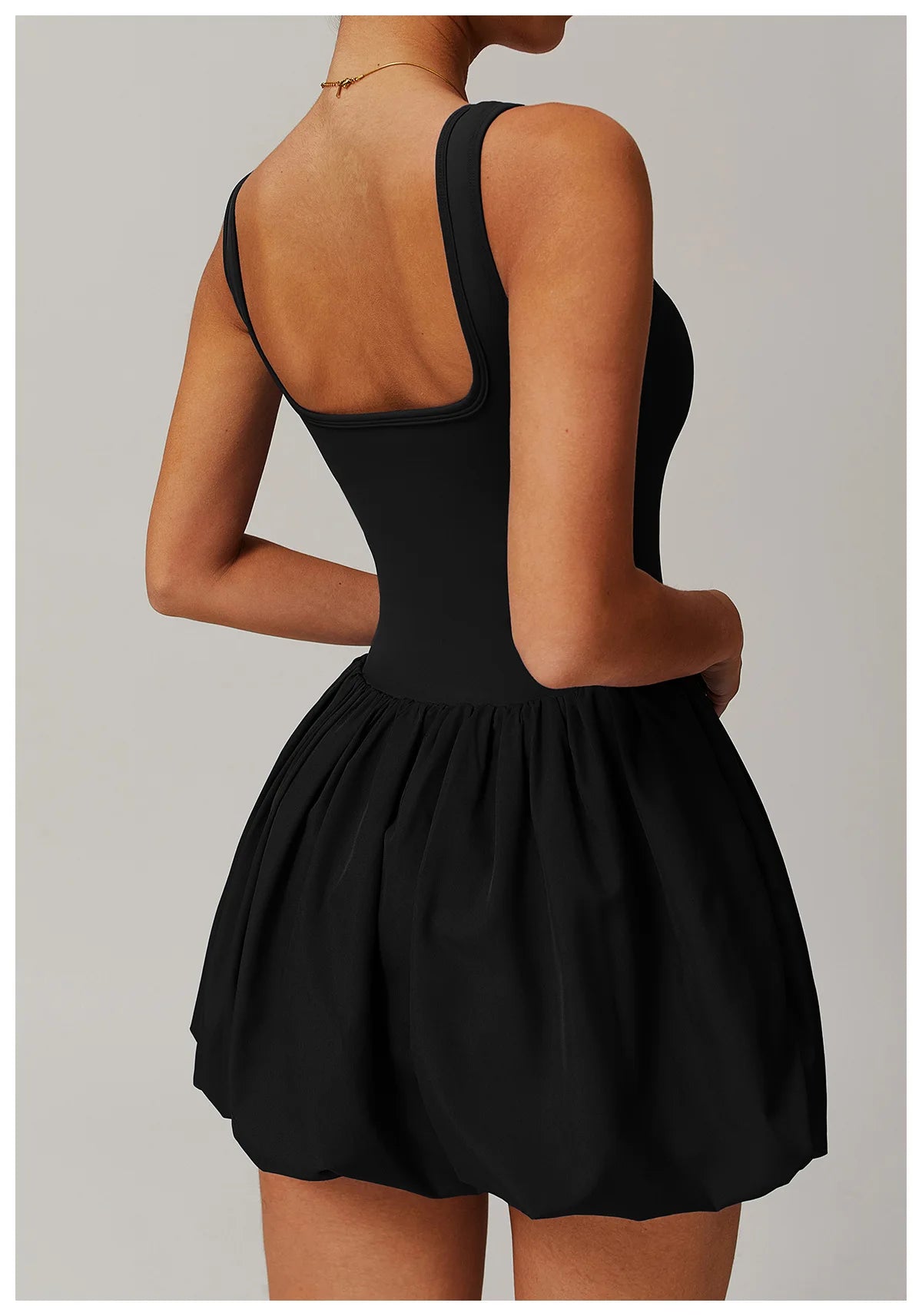 Vestido Macacão Feminino Sexy de Yoga Anti-Reflexo Desportivo