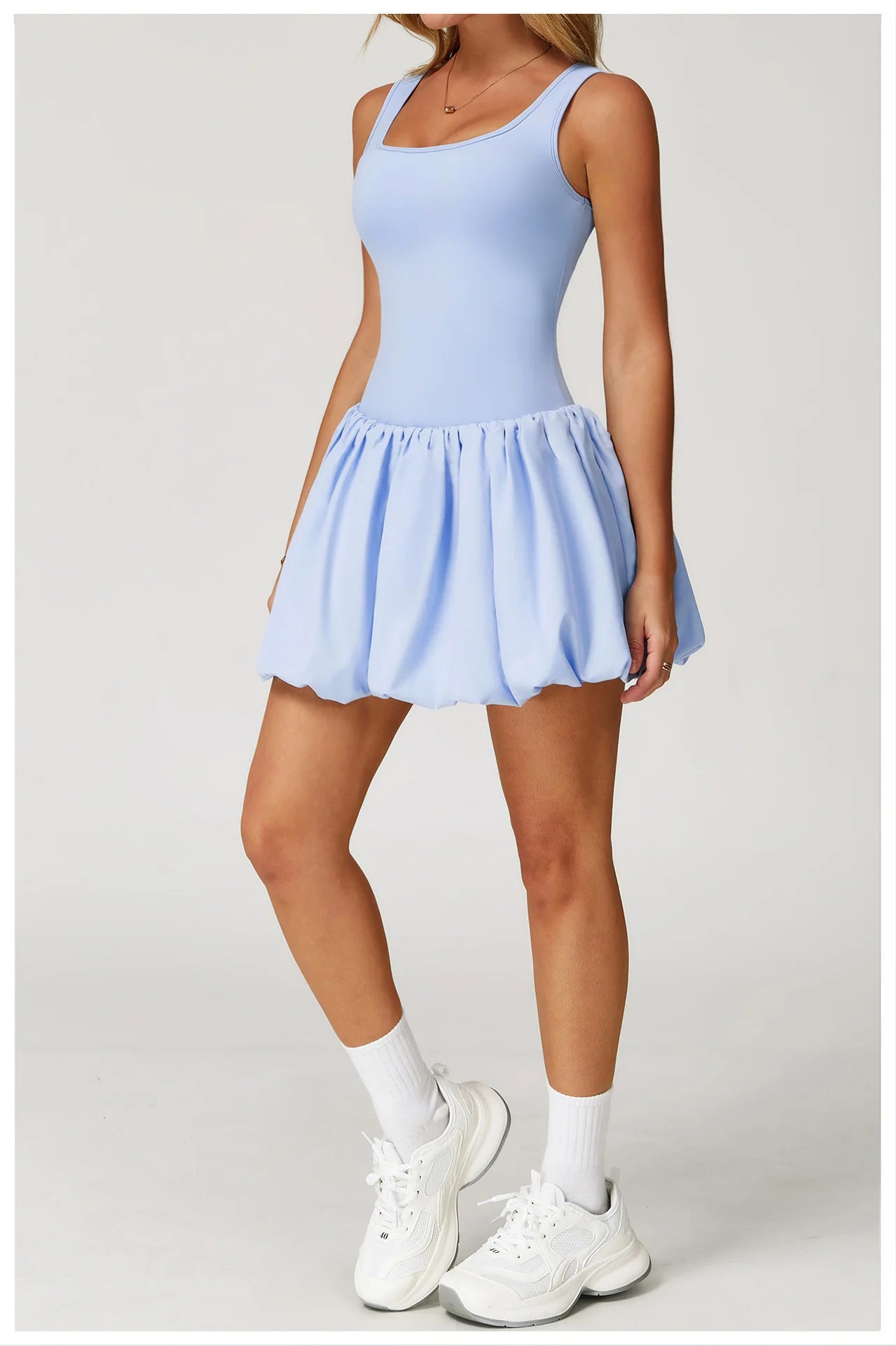 Vestido Macacão Feminino Sexy de Yoga Anti-Reflexo Desportivo