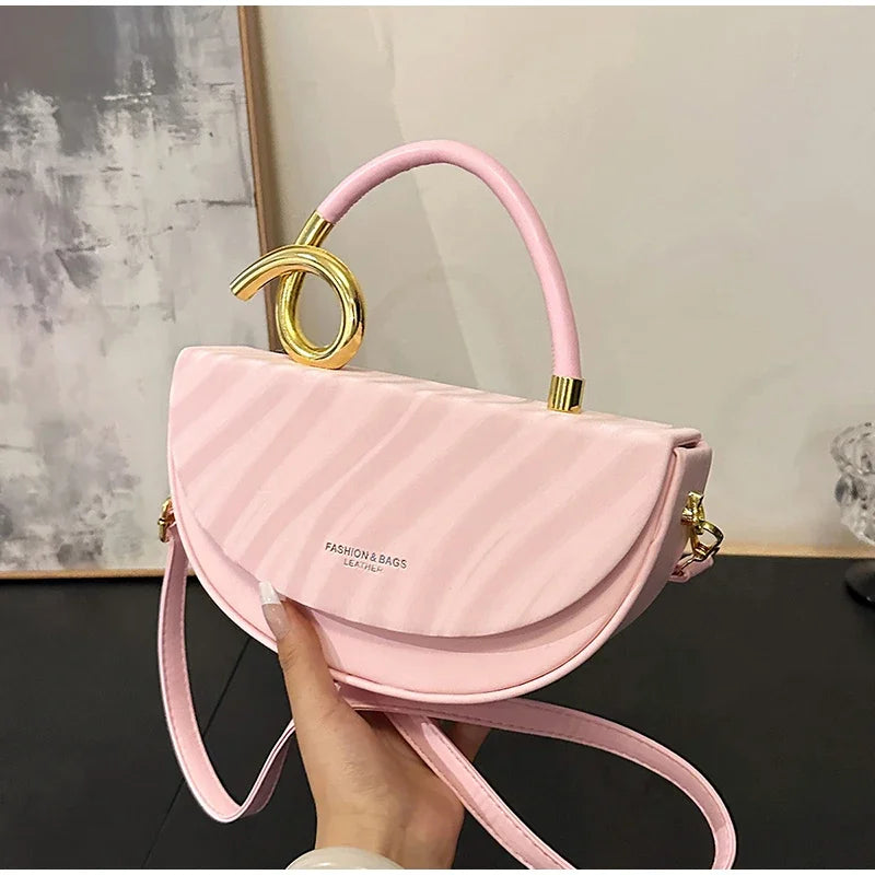 Bolsa de Ombro Elegante —  Estilo Retro Europeu e Americano