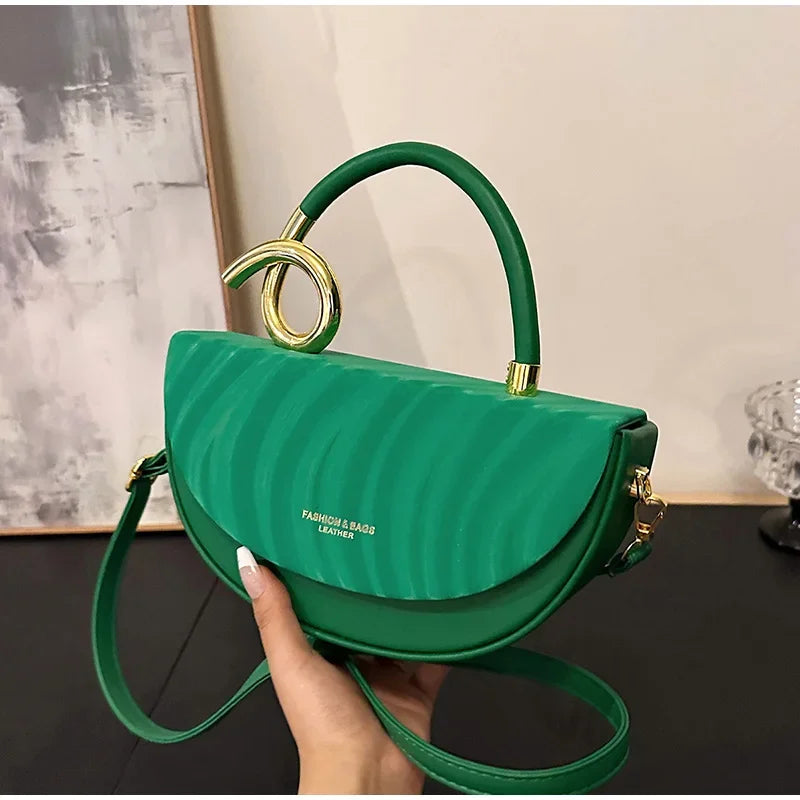 Bolsa de Ombro Elegante —  Estilo Retro Europeu e Americano