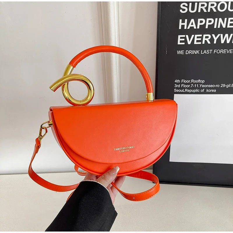 Bolsa de Ombro Elegante —  Estilo Retro Europeu e Americano