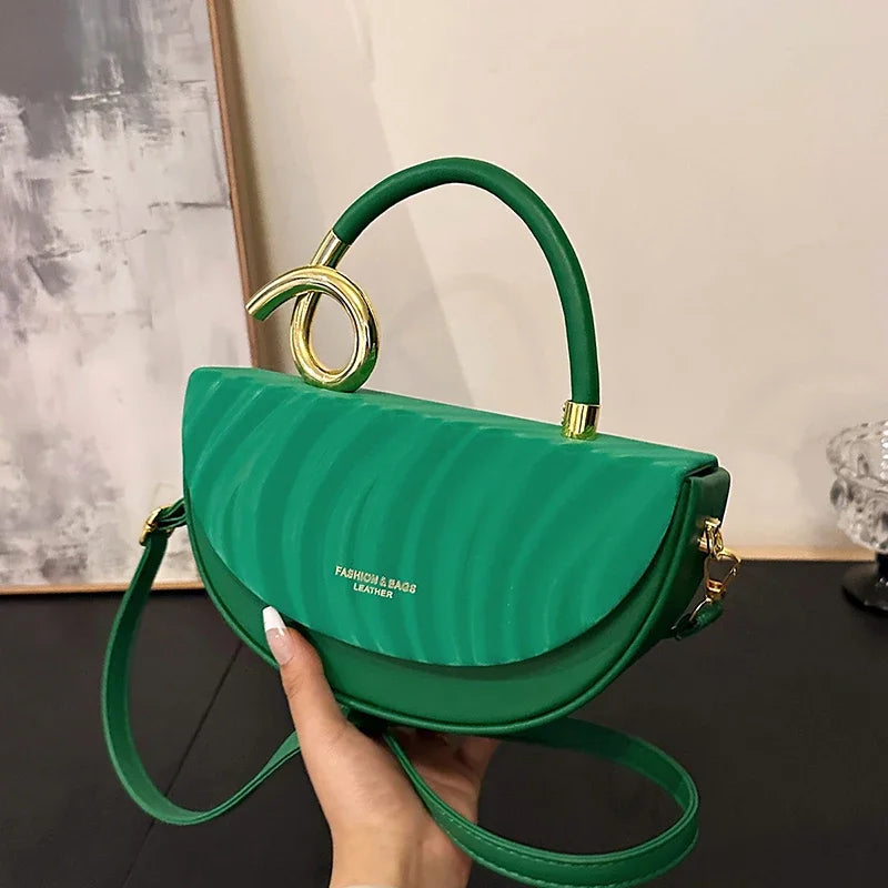 Bolsa de Ombro Elegante —  Estilo Retro Europeu e Americano