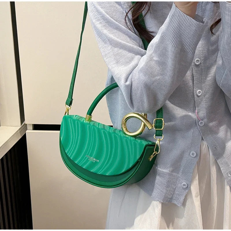 Bolsa de Ombro Elegante —  Estilo Retro Europeu e Americano