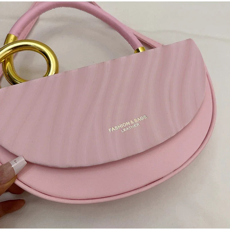 Bolsa de Ombro Elegante —  Estilo Retro Europeu e Americano