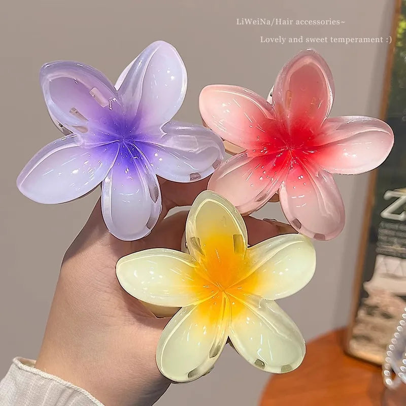 Grampos de Cabelo Havaianos Estilo de Praia